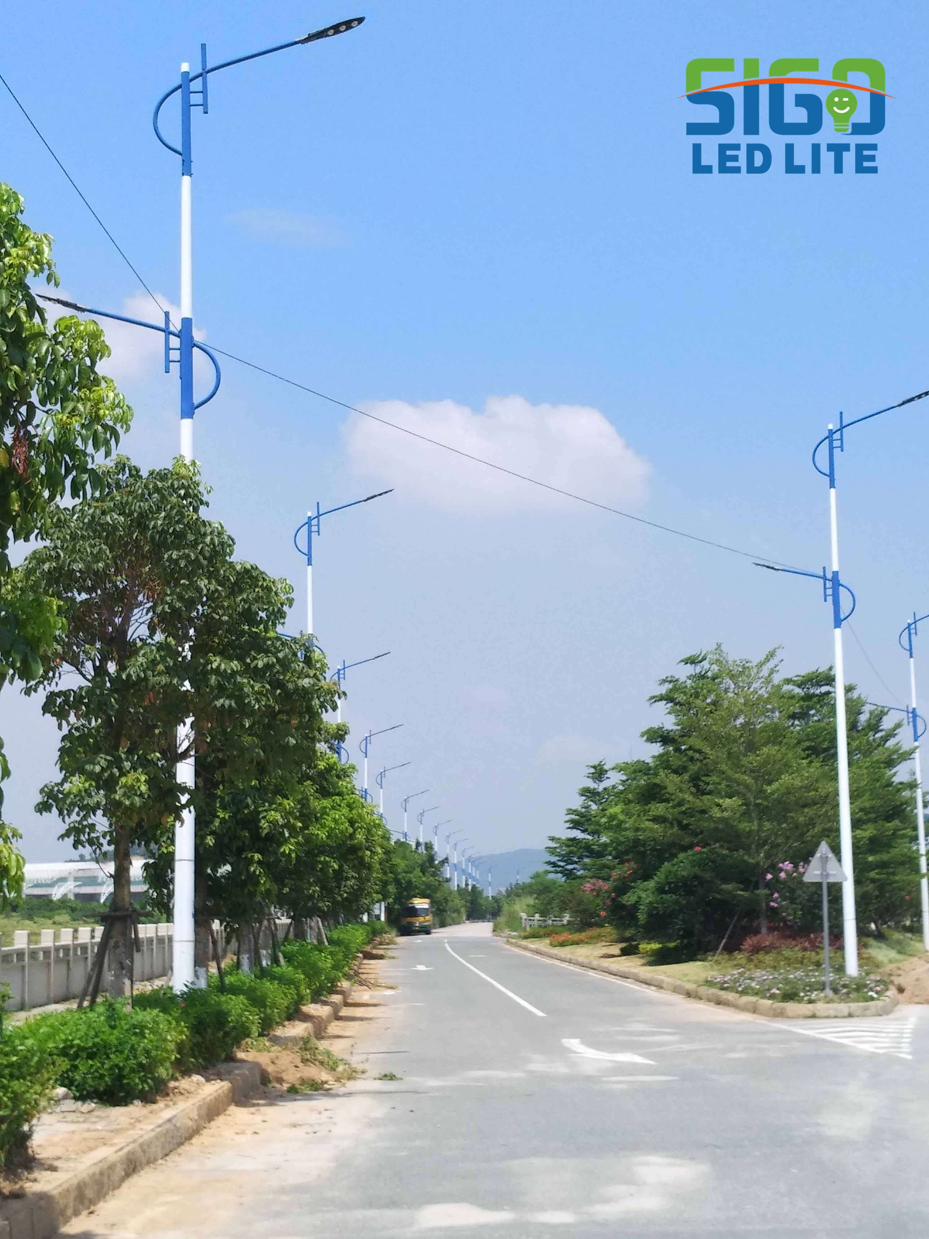 New rural solar street light installation precautions