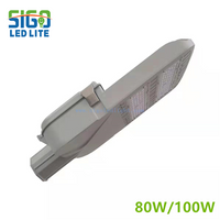 LED street light with Integrated die casting modular housing design and IP66 waterproof ability