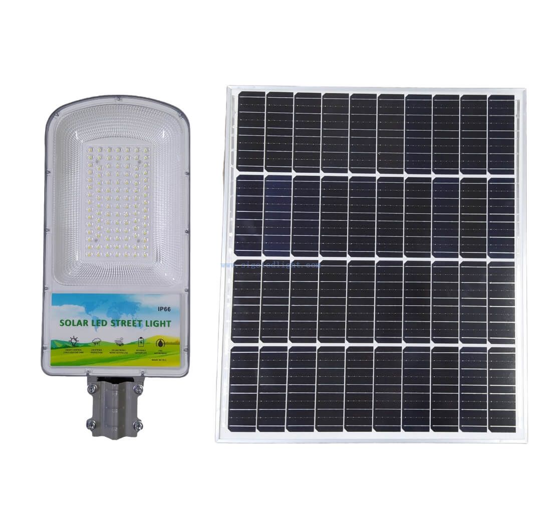 GSNS 60W-100W-120W All-in-two Solar LED Street Light used for installation heights of 3-7m