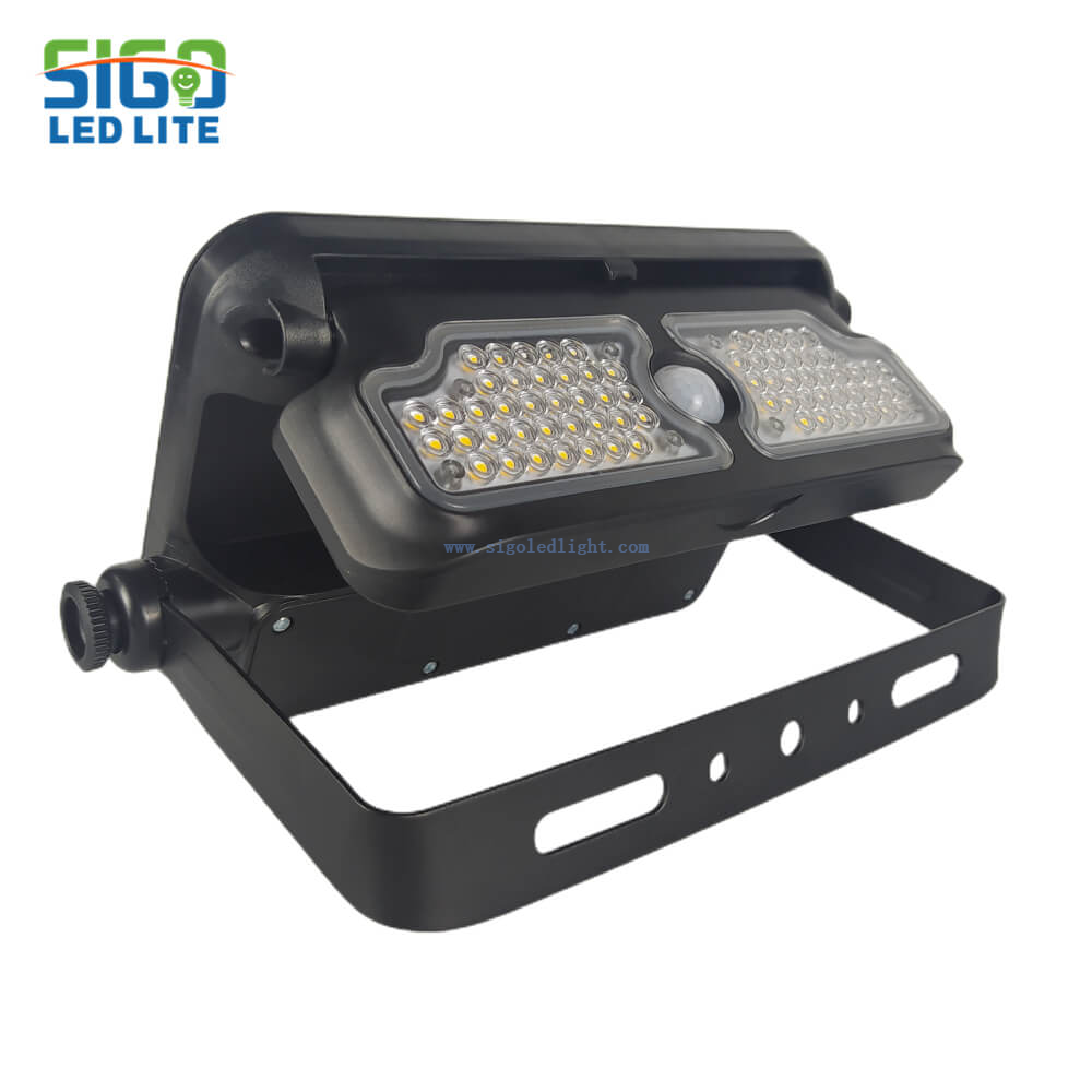 IP65 Solar Powered Lights Outdoor Security Floodlight with Motion Sensor